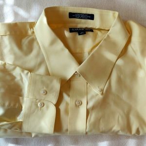 Men's size 20 36/37 Damon yellow dress shirt
